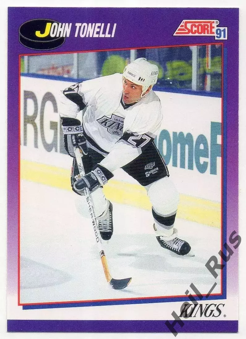 Карточка John Tonelli/Джон Тонелли Los Angeles Kings/Лос-Анджелес Кингз NHL/НХЛ