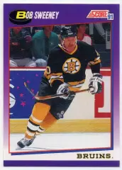 Хоккей. Карточка Bob Sweeney/Боб Суини (Boston Bruins/Бостон Брюинз) НХЛ / NHL