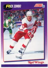 Хоккей Карточка Rick Zombo/Рик Зомбо Detroit Red Wings/Детройт Ред Уингз NHL НХЛ