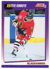 Карточка Steve Konroyd/Стив Конройд (Chicago Blackhawks/Чикаго Блэкхокс) НХЛ/NHL