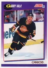 Хоккей Карточка Garry Valk/Гарри Валк Vancouver Canucks/Ванкувер Кэнакс НХЛ/NHL