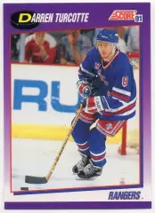 Карточка Darren Turcotte/Даррен Тэркотт (Rangers/Нью-Йорк Рейнджерс) НХЛ/NHL