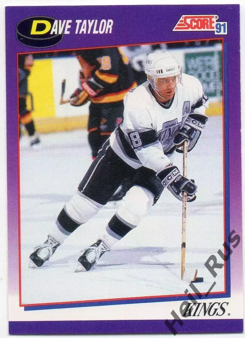 Карточка Dave Taylor/Дэйв Тэйлор (Los Angeles Kings/Лос-Анджелес Кингз) NHL, НХЛ