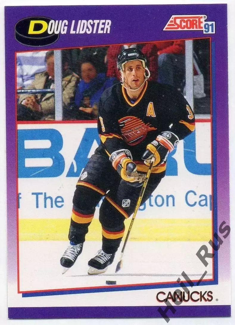Карточка Doug Lidster/Дуг Лидстер (Vancouver Canucks/Ванкувер Кэнакс) НХЛ/NHL