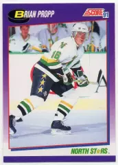 Хоккей Карточка Brian Propp/Брайан Пропп Minnesota North Stars/Миннесота NHL-НХЛ