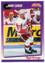 Карточка Jimmy Carson/Джимми Карсон Detroit Red Wings/Детройт Ред Уингз НХЛ/NHL