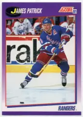 Карточка James Patrick/Джеймс Патрик New York Rangers/Нью-Йорк Рейнджерс NHL НХЛ