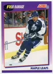 Карточка Rob Ramage/Роб Рэмэдж (Toronto Maple Leafs/Торонто Мейпл Лифс) НХЛ/NHL