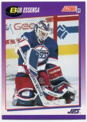 Хоккей Карточка Bob Essensa/Боб Эссенса (Winnipeg Jets / Виннипег Джетс) НХЛ/NHL