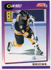 Хоккей; Карточка Cam Neely/Кэм Нили Boston Bruins/Бостон Брюинз НХЛ/NHL 1991/92