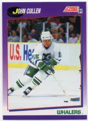 Карточка John Cullen / Джон Каллен (Hartford Whalers/Хартфорд Уэйлерс) НХЛ/NHL