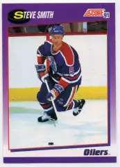 Хоккей. Карточка Steve Smith / Стив Смит Edmonton Oilers/Эдмонтон Ойлерз НХЛ/NHL