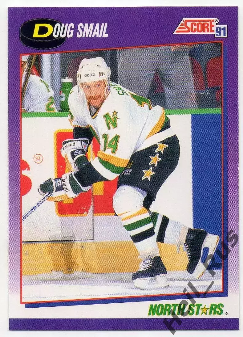 Карточка Doug Smail/Дуг Смэйл Minnesota North Stars/Миннесота Норт Старз НХЛ/NHL