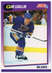 Карточка Gino Cavallini/Джино Каваллини (St. Louis Blues/Сент-Луис Блюз) НХЛ/NHL