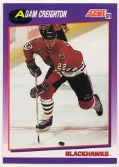 Карточка Adam Creighton/Адам Крейтон Chicago Blackhawks/Чикаго Блэкхокс НХЛ/NHL