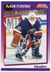 Хоккей. Карточка Марк Фитцпатрик (New York Islanders/Нью-Йорк Айлендерс) НХЛ/NHL