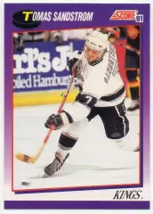 Хоккей Карточка Tomas Sandstrom/Томас Сандстрем Kings/Лос-Анджелес Кингз НХЛ/NHL