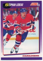 Хоккей Карточка Stephan Lebeau/Стефан Лебо Montreal Canadiens/Монреаль, НХЛ/NHL