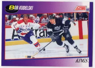 Карточка Bob Kudelski/Боб Кудельски Los Angeles Kings/Лос-Анджелес Кингз NHL/НХЛ
