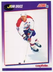 Карточка John Druce/Джон Дрюс (Washington Capitals/Вашингтон Кэпиталз) НХЛ/NHL