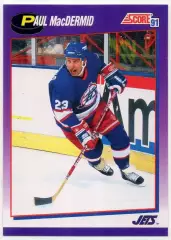 Карточка Paul MacDermid/Пол Макдермид (Winnipeg Jets / Виннипег Джетс) НХЛ/NHL