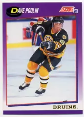 Хоккей; Карточка Dave Poulin/Дэйв Пулин (Boston Bruins / Бостон Брюинз) НХЛ/NHL