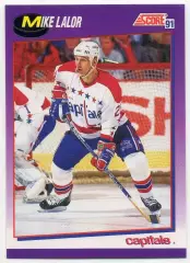 Карточка Mike Lalor/Майк Лэлор (Washington Capitals/Вашингтон Кэпиталз) НХЛ/NHL