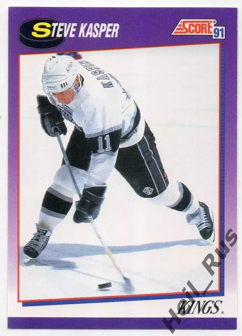 Карточка Steve Kasper/Стив Каспер (Los Angeles Kings/Лос-Анджелес Кингз) NHL НХЛ