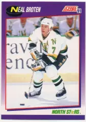 Хоккей. Карточка Нил Бротен (Minnesota North Stars/Миннесота Норт Старз) NHL/НХЛ