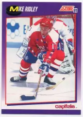Карточка Mike Ridley/Майк Ридли (Washington Capitals/Вашингтон Кэпиталз) NHL/НХЛ