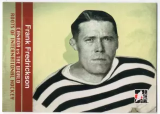 Хоккей Карточка Frank Fredrickson/Фрэнк Фредриксон Канада/Детройт/Бостон НХЛ/NHL