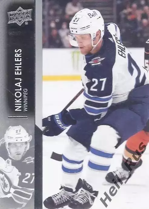 Карточка Nikolaj Ehlers/Николай Элерс (Winnipeg Jets/Виннипег Джетс) НХЛ / NHL