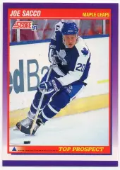 Карточка Joe Sacco/Джозеф Сакко (Toronto Maple Leafs/Торонто Мейпл Лифс) НХЛ/NHL