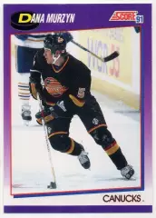 Карточка Dana Murzyn/Дана Мурзин (Vancouver Canucks / Ванкувер Кэнакс) НХЛ/NHL