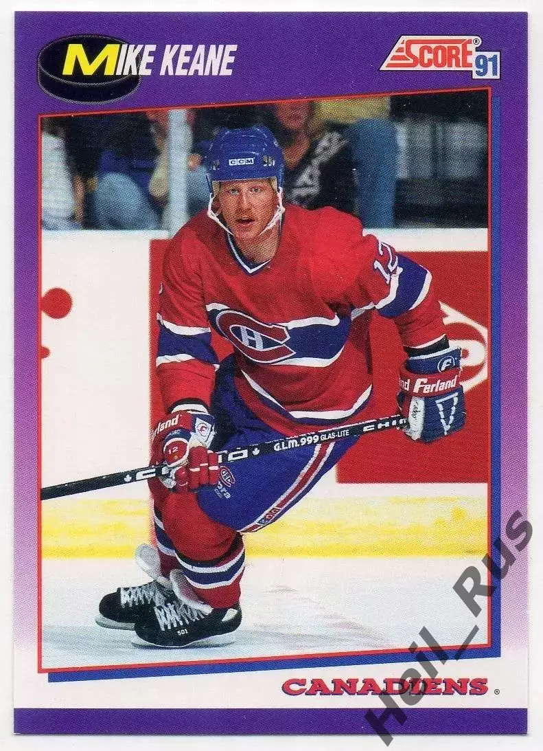 Карточка Mike Keane/Майк Кин (Montreal Canadiens / Монреаль Канадиенс) НХЛ/NHL