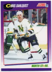 Карточка Chris Dahlquist/Крис Дальквист Minnesota North Stars/Миннесота НХЛ/NHL