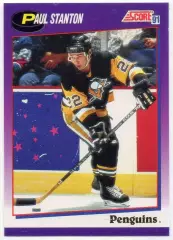 Карточка Paul Stanton/Пол Стэнтон Pittsburgh Penguins/Питтсбург Пингвинз NHL/НХЛ