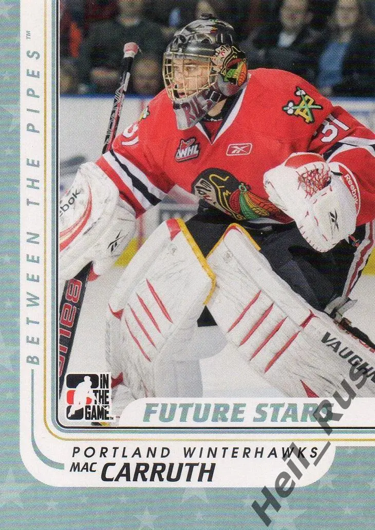 Хоккей. Карточка Mac Carruth/Мак Каррут (Portland Winterhawks) НХЛ/NHL, CHL, WHL