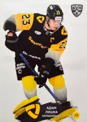 Хоккей. Карточка Адам Лишка (Северсталь Череповец) КХЛ/KHL сезон 2024/25 SeReal