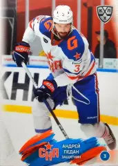 Хоккей. Карточка Андрей Педан (СКА Санкт-Петербург) КХЛ/KHL сезон 2024/25 SeReal