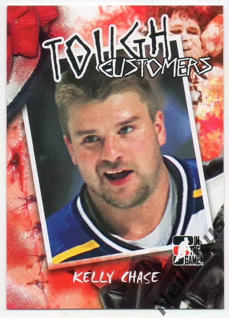 Хоккей. Карточка Kelly Chase/Келли Чейз (St. Louis Blues/Сент-Луис Блюз) НХЛ/NHL