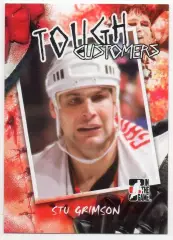 Карточка Stu Grimson/Стю Гримсон Carolina Hurricanes/Каролина Харрикейнз НХЛ/NHL