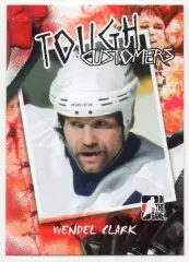 Хоккей. Карточка Wendel Clark/Уэндел Кларк Toronto Maple Leafs/Торонто NHL/НХЛ