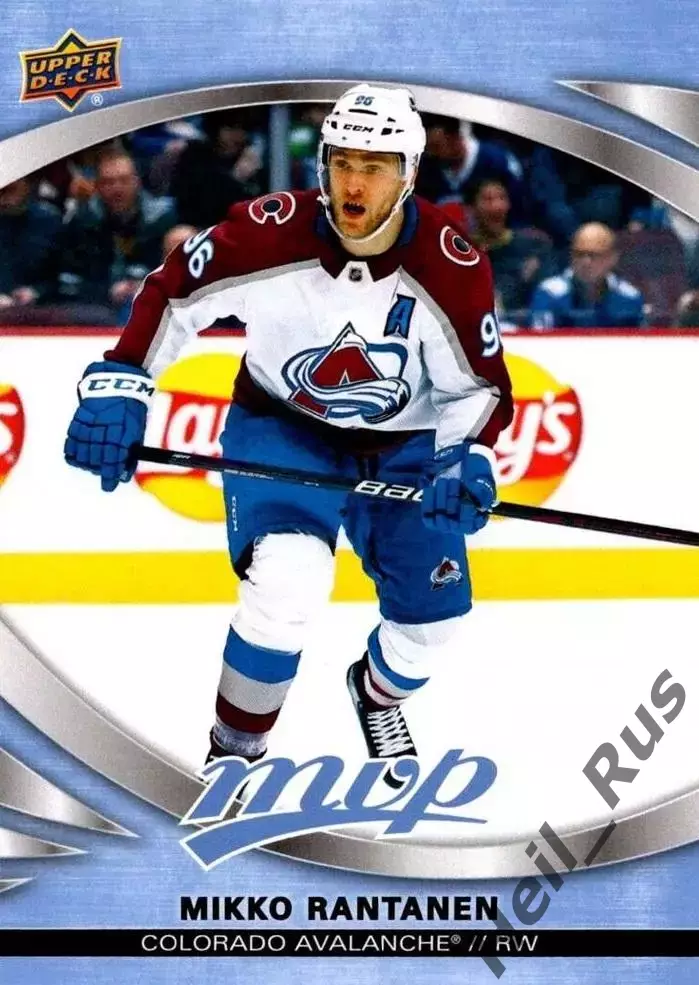 Хоккей. Карточка Микко Рантанен (Colorado Avalanche/Колорадо Эвеланш) NHL/НХЛ