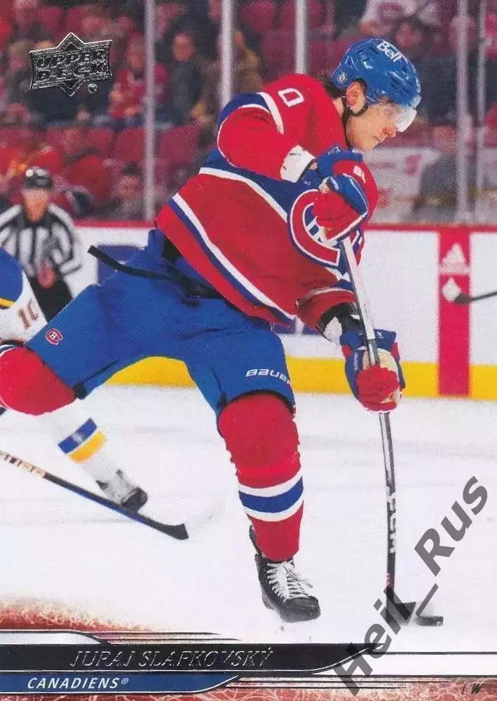 Карточка Juraj Slafkovsky/Юрай Слафковский (Montreal Canadiens/Монреаль) NHL-НХЛ