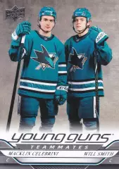 Карточка Маклин Селебрини/Уилл Смит (San Jose Sharks/Сан-Хосе Шаркс) НХЛ/NHL