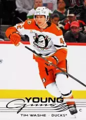 Хоккей. Карточка Tim Washe/Тим Уоше (Anaheim Ducks/Анахайм Дакс) НХЛ/NHL 2025/26