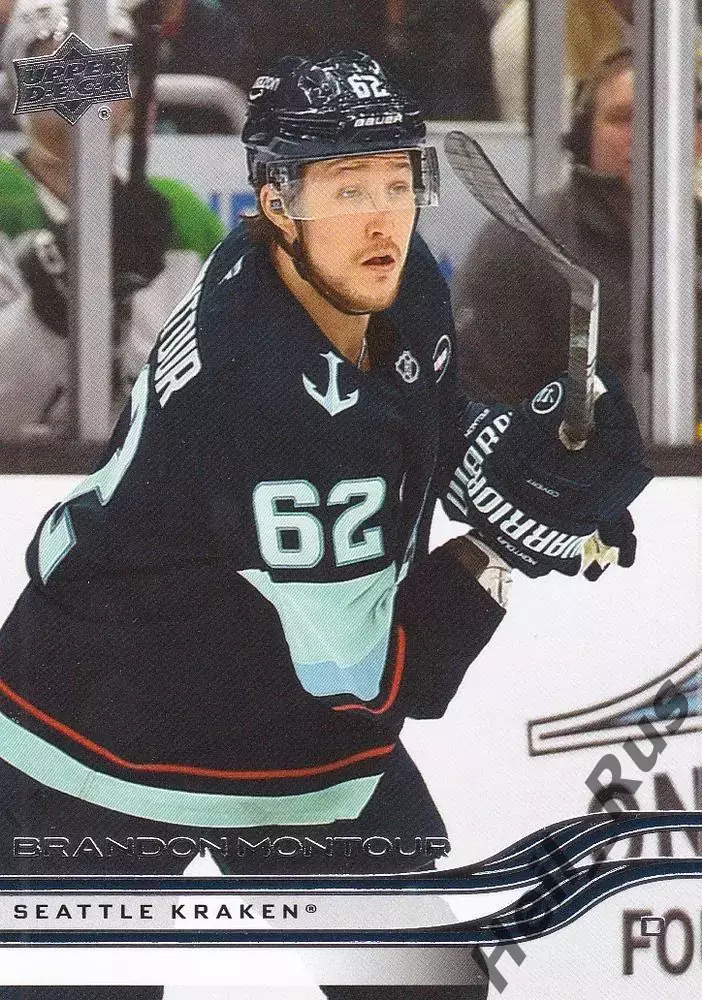 Карточка Brandon Montour/Брэндон Монтур (Seattle Kraken/Сиэтл Кракен) НХЛ/NHL