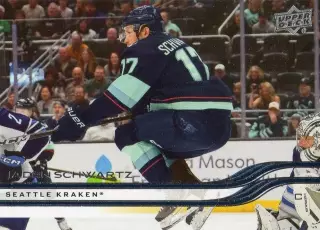 Хоккей Карточка Jaden Schwartz/Джейден Шварц Seattle Kraken/Сиэтл Кракен NHL НХЛ