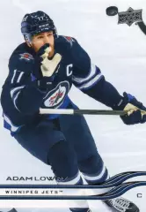 Хоккей. Карточка Adam Lowry / Адам Лаури (Winnipeg Jets/Виннипег Джетс) НХЛ/NHL